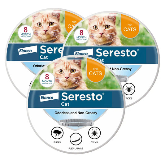 Flea and Tick Collar for Cats , 8 Month Protection