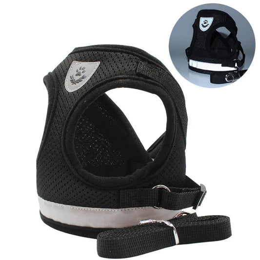 The Growing Mart Adjustable Reflective Dog Chest Strap Harness for Safe Walks