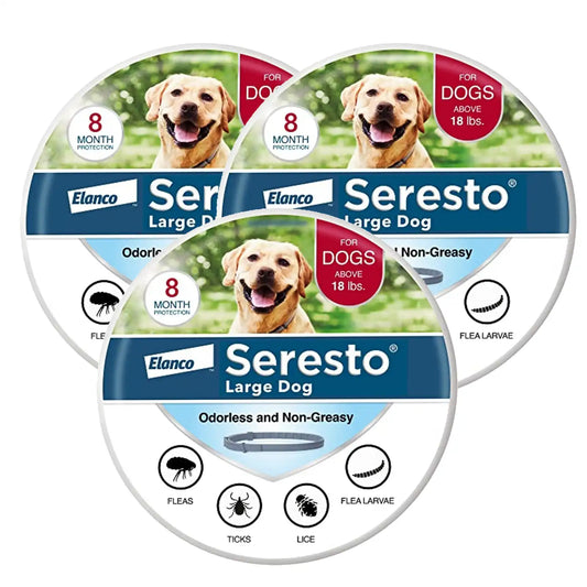 Flea & Tick Collar for Large Dogs , 8 Month Protection